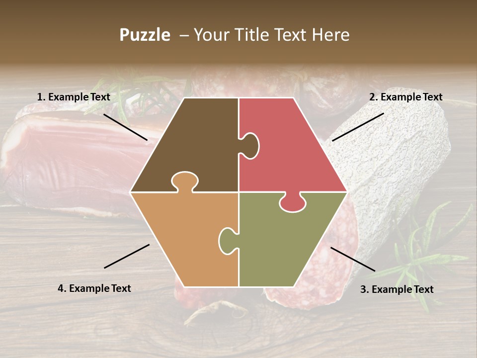 Bone Pork Various PowerPoint Template