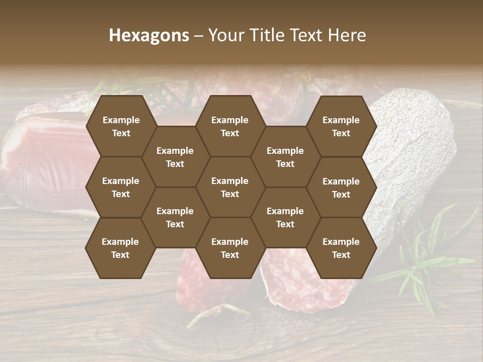 Bone Pork Various PowerPoint Template