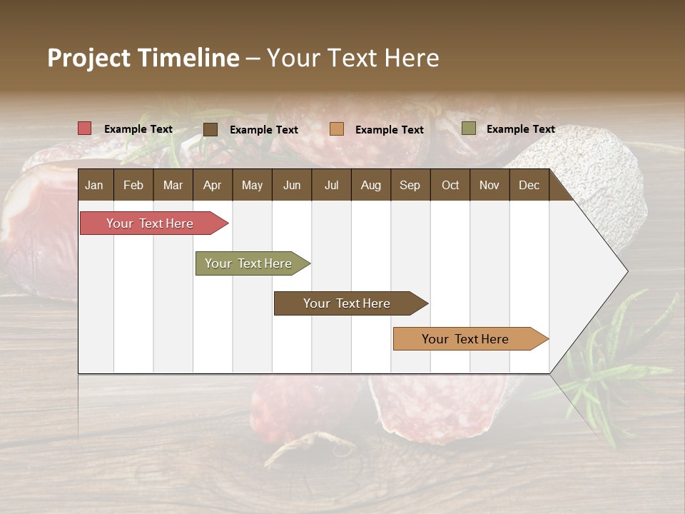 Bone Pork Various PowerPoint Template
