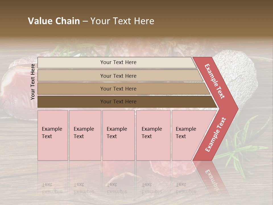 Bone Pork Various PowerPoint Template