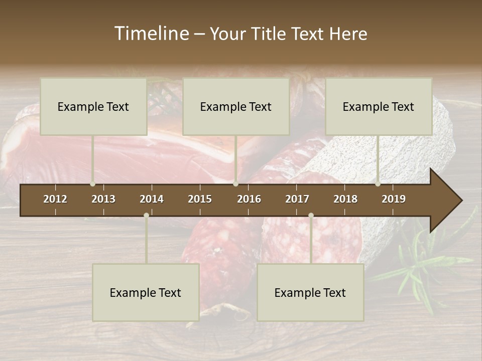 Bone Pork Various PowerPoint Template