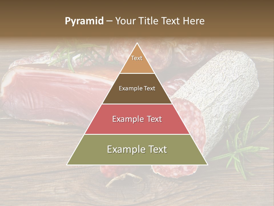 Bone Pork Various PowerPoint Template