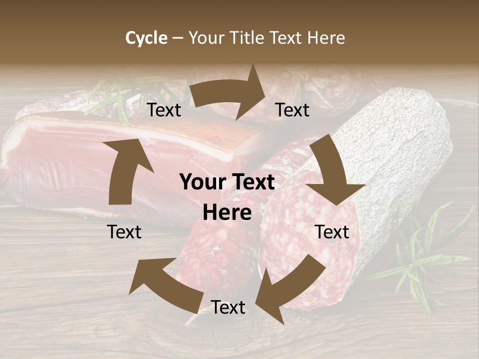 Bone Pork Various PowerPoint Template