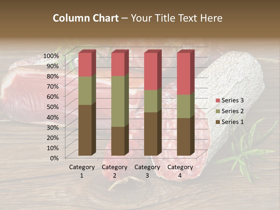 Bone Pork Various PowerPoint Template
