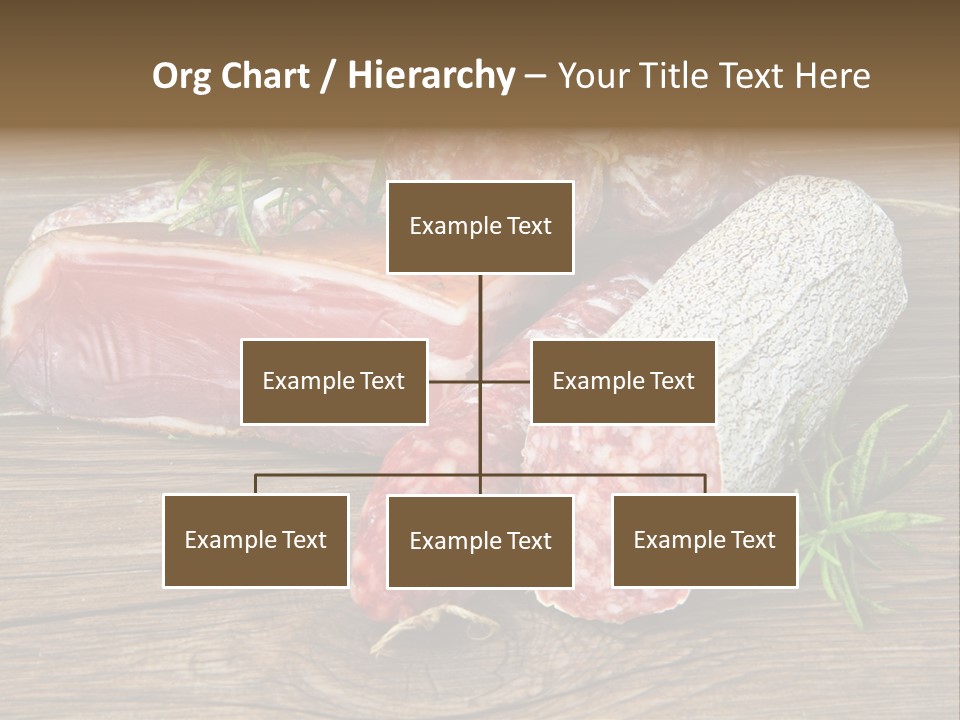 Bone Pork Various PowerPoint Template