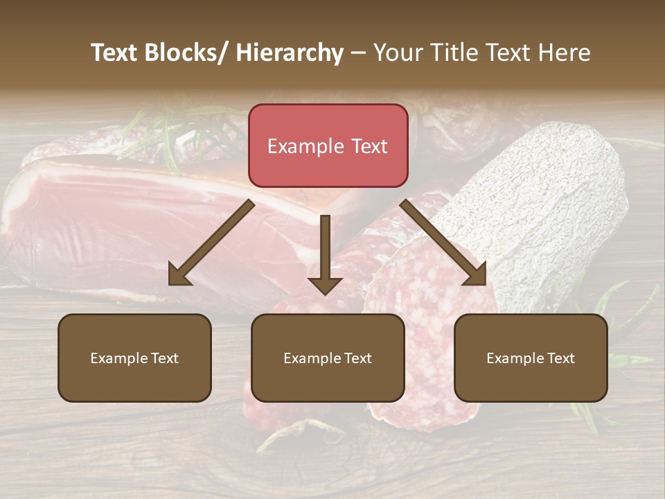 Bone Pork Various PowerPoint Template