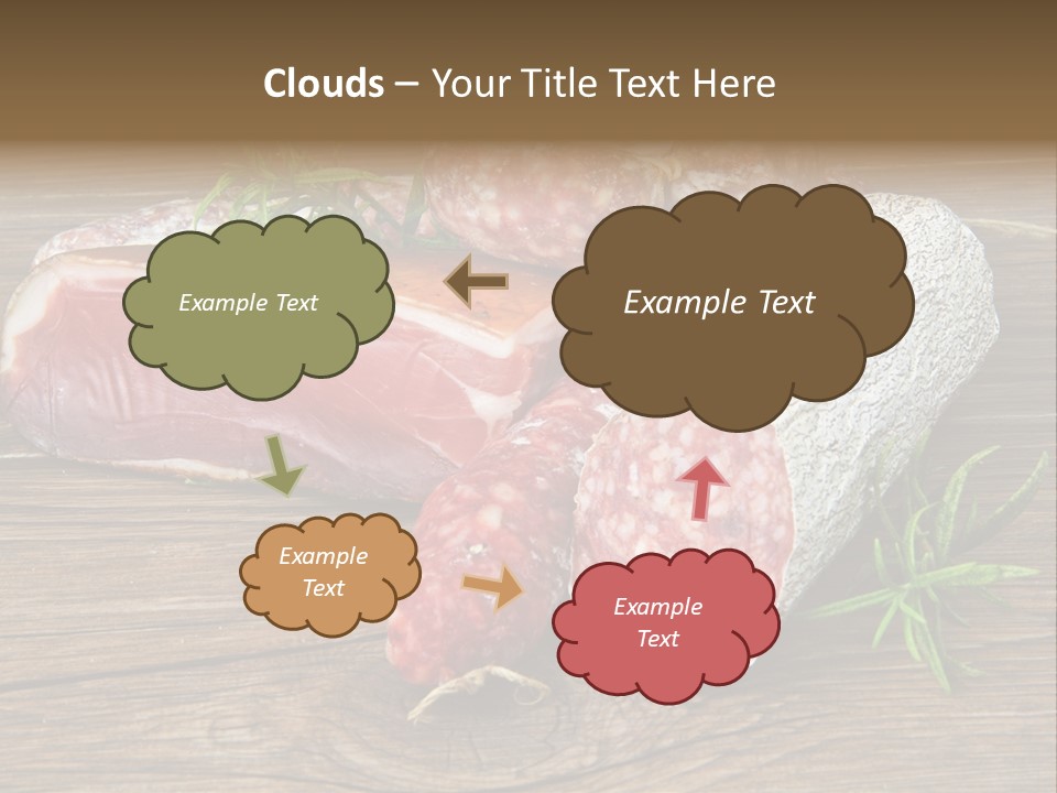 Bone Pork Various PowerPoint Template