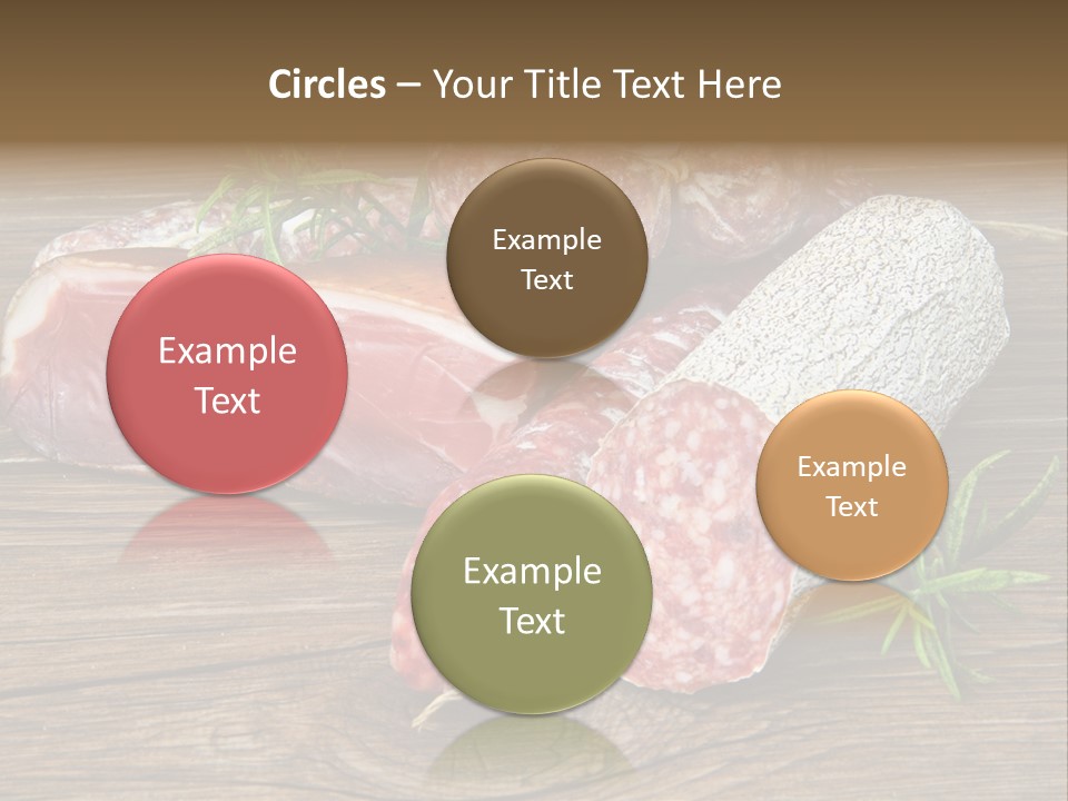 Bone Pork Various PowerPoint Template