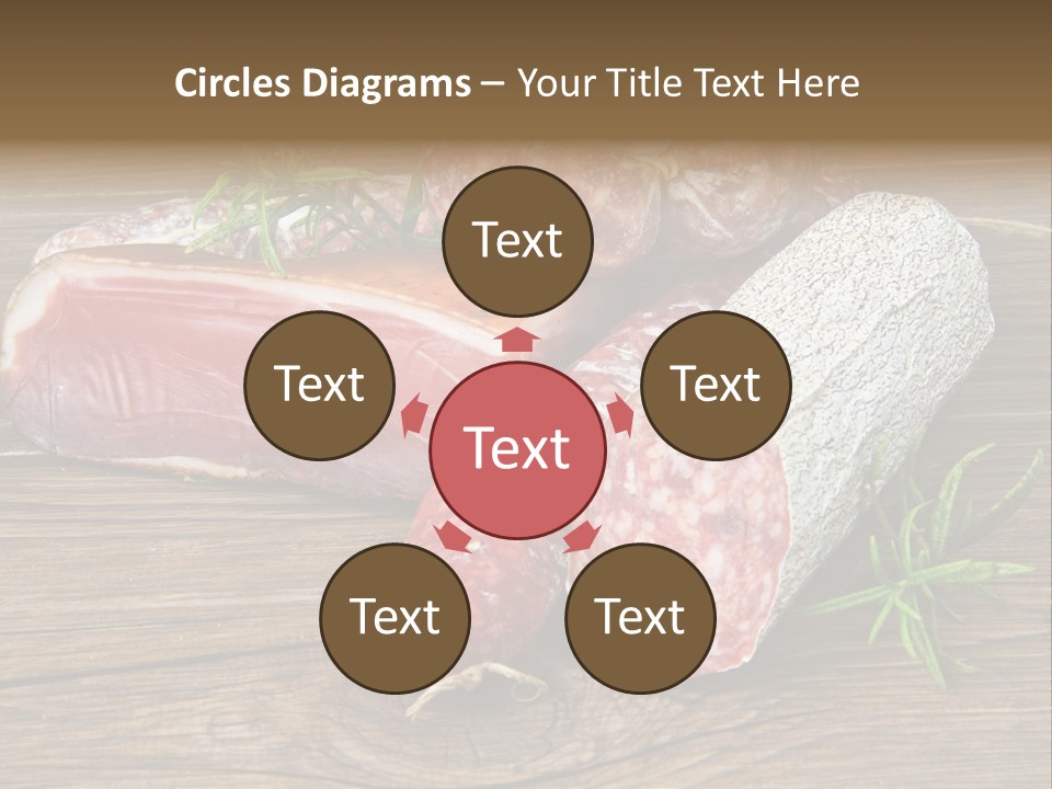 Bone Pork Various PowerPoint Template