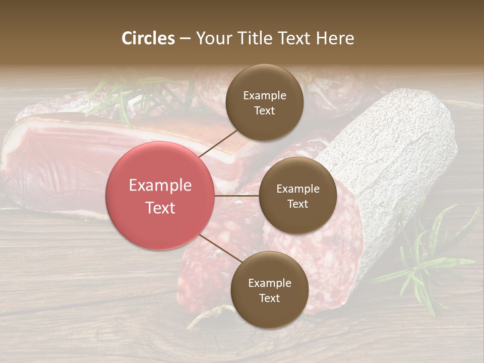 Bone Pork Various PowerPoint Template