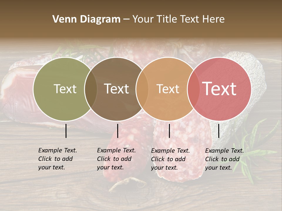 Bone Pork Various PowerPoint Template