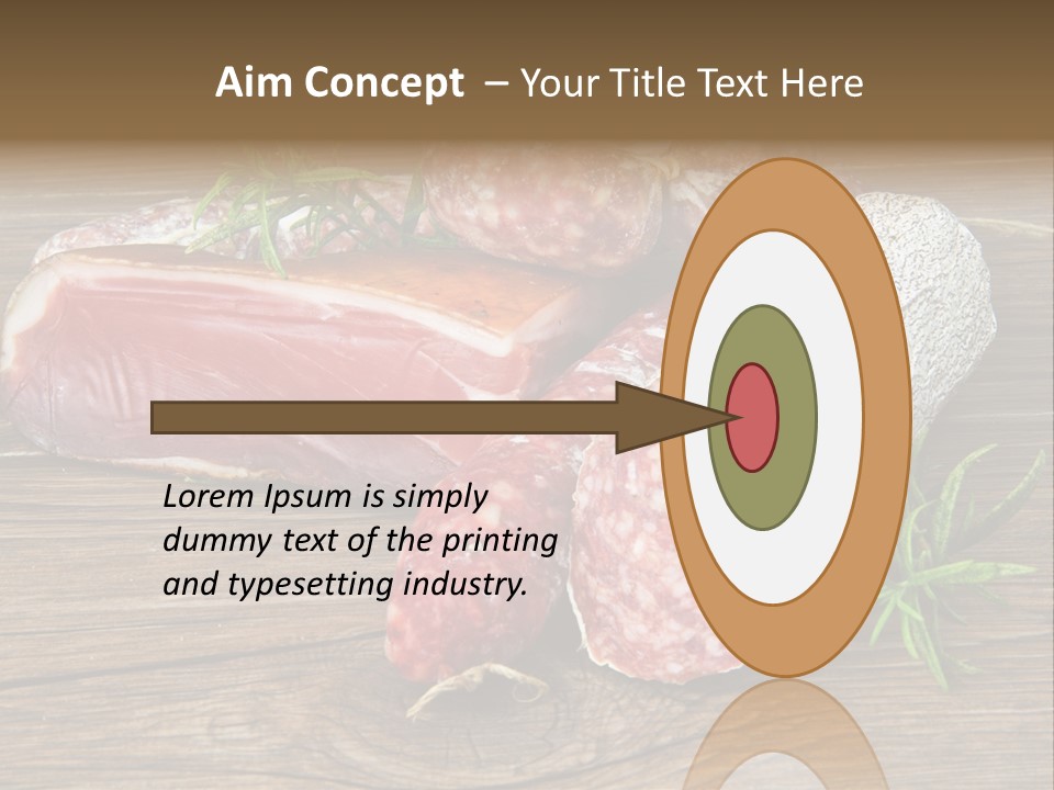 Bone Pork Various PowerPoint Template