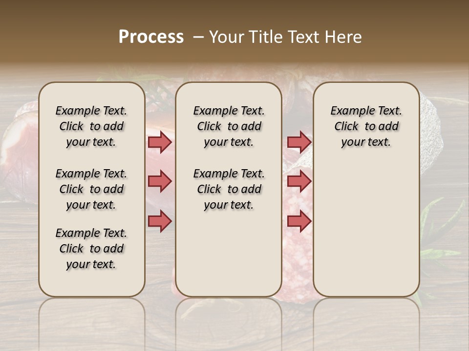 Bone Pork Various PowerPoint Template