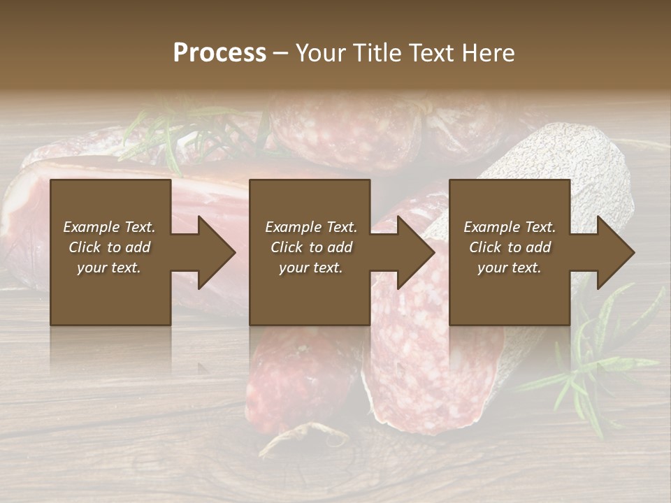Bone Pork Various PowerPoint Template