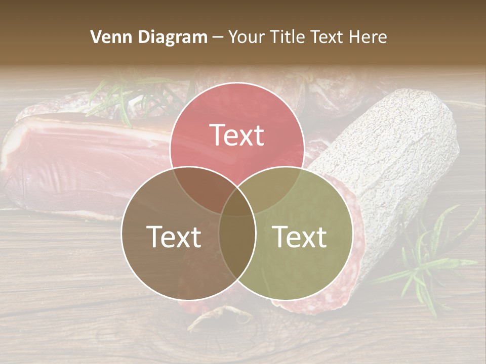 Bone Pork Various PowerPoint Template