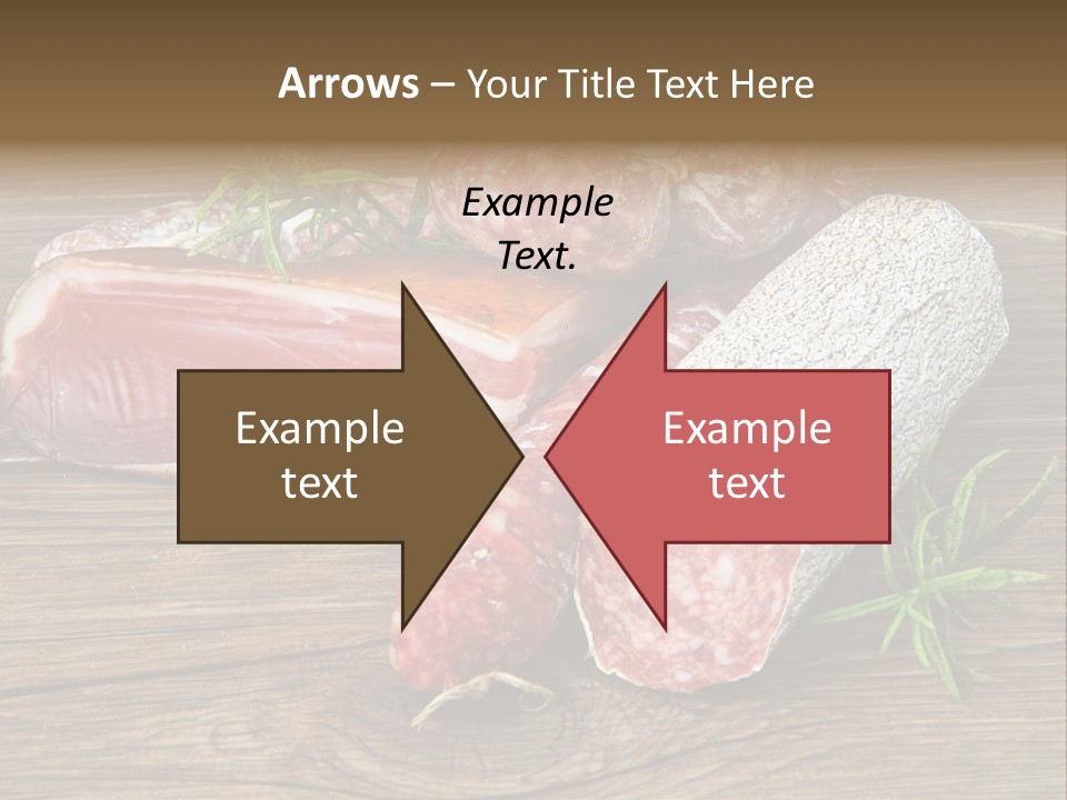 Bone Pork Various PowerPoint Template