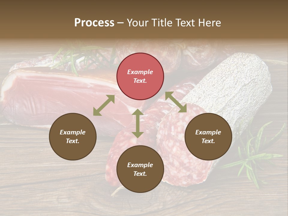 Bone Pork Various PowerPoint Template