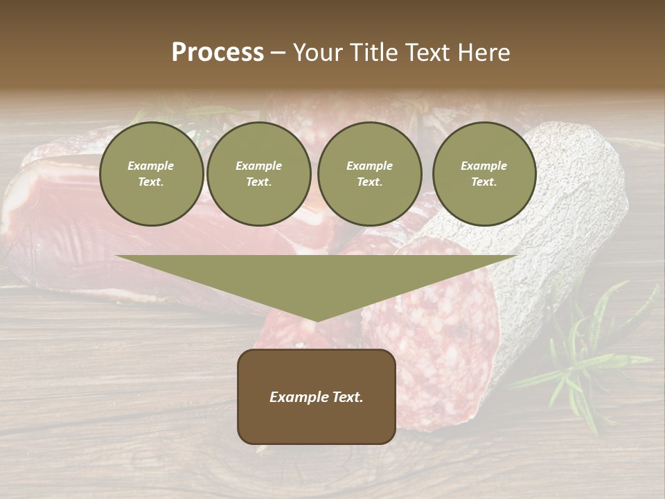 Bone Pork Various PowerPoint Template