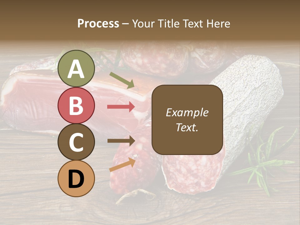 Bone Pork Various PowerPoint Template