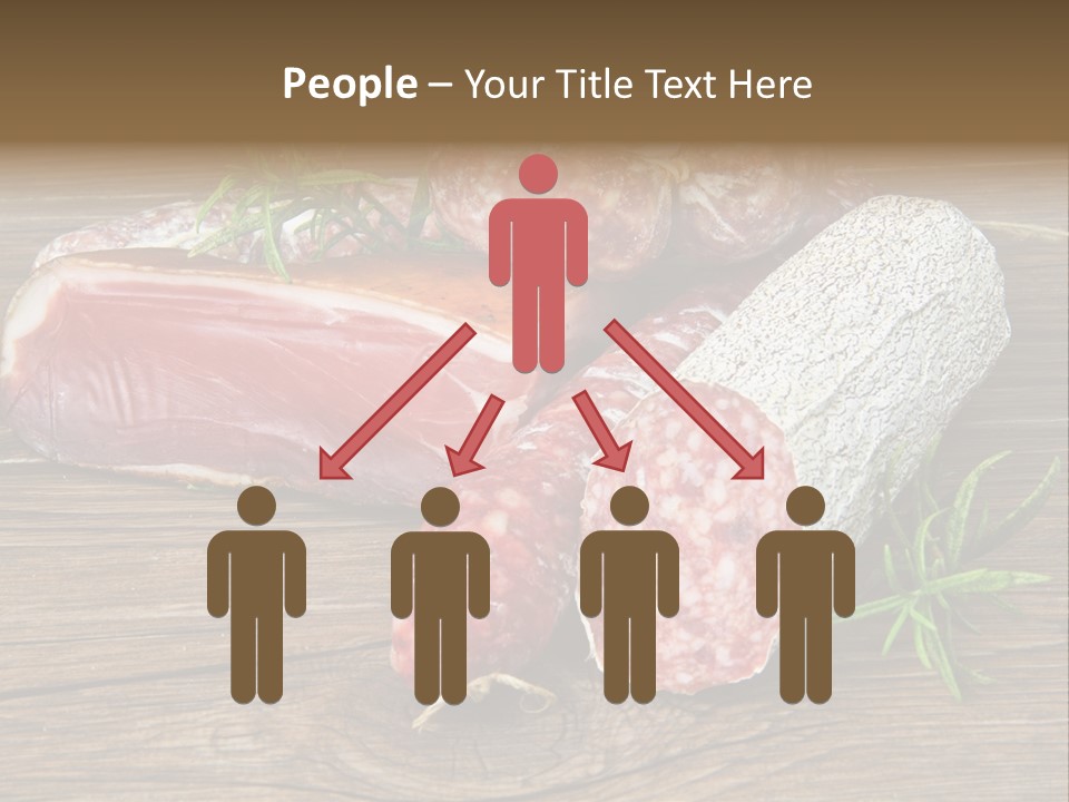 Bone Pork Various PowerPoint Template