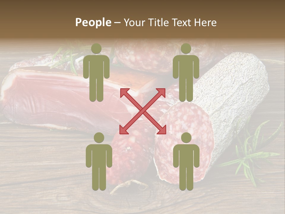 Bone Pork Various PowerPoint Template