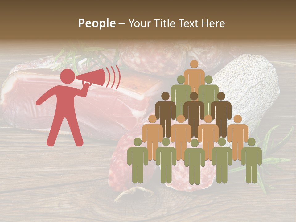 Bone Pork Various PowerPoint Template