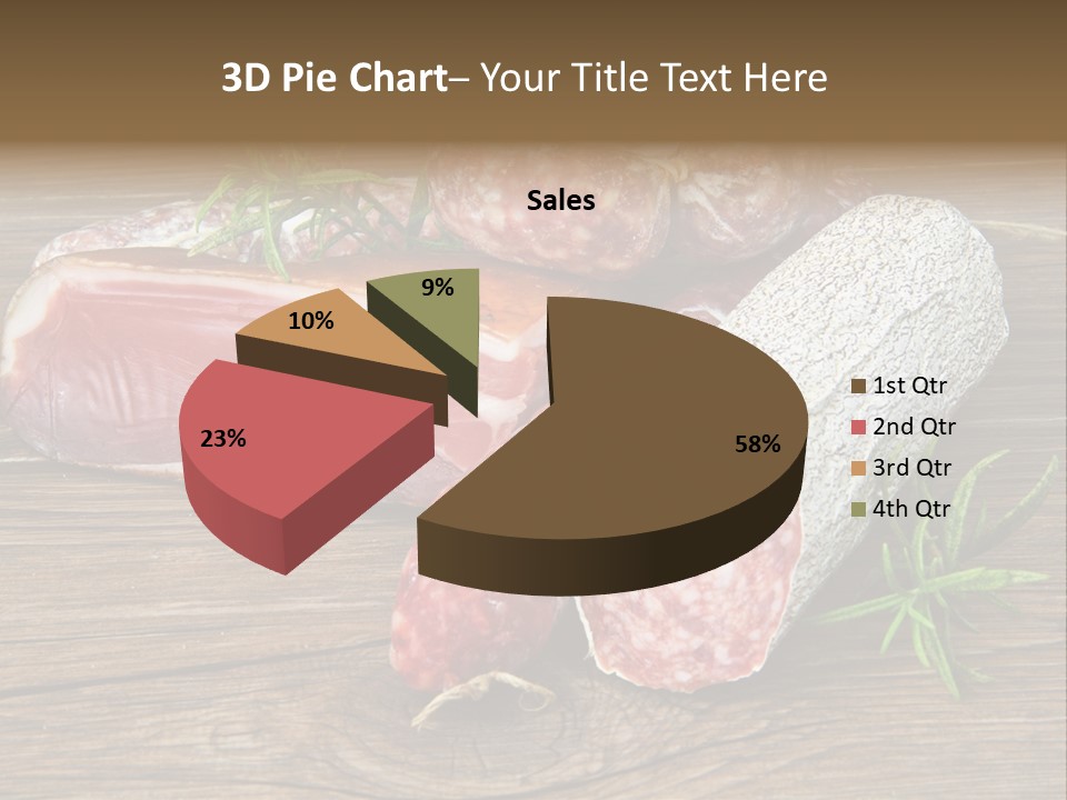 Bone Pork Various PowerPoint Template