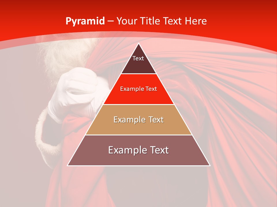 Male Merry Christmas Winter PowerPoint Template