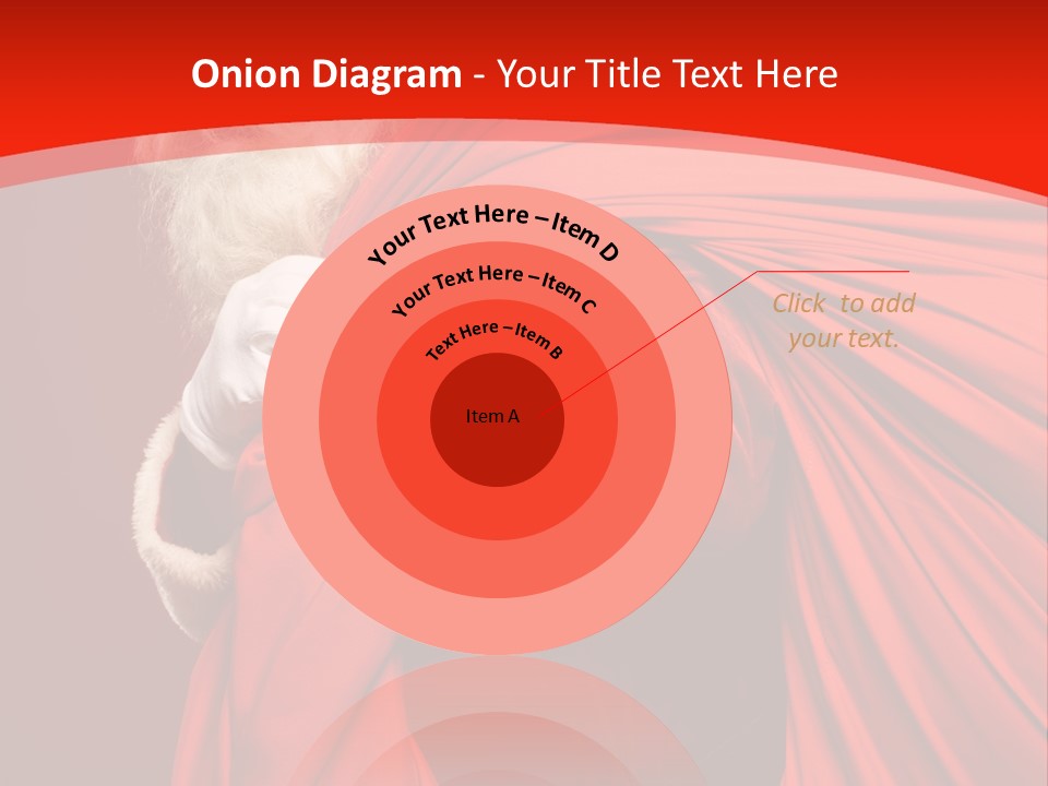 Male Merry Christmas Winter PowerPoint Template