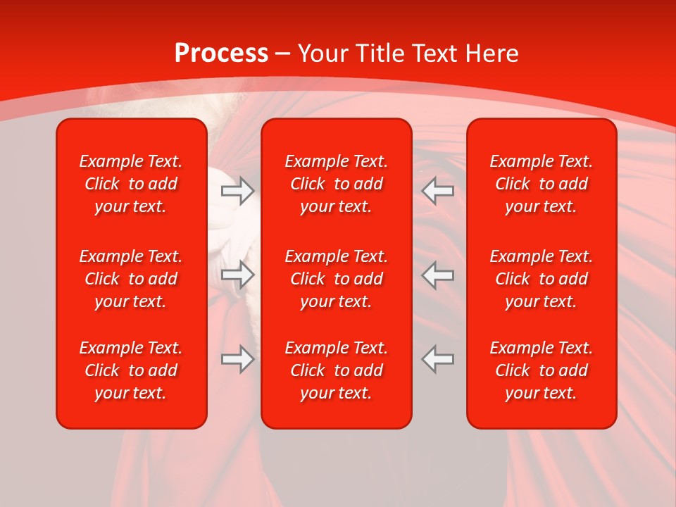 Male Merry Christmas Winter PowerPoint Template
