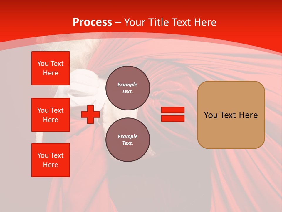 Male Merry Christmas Winter PowerPoint Template