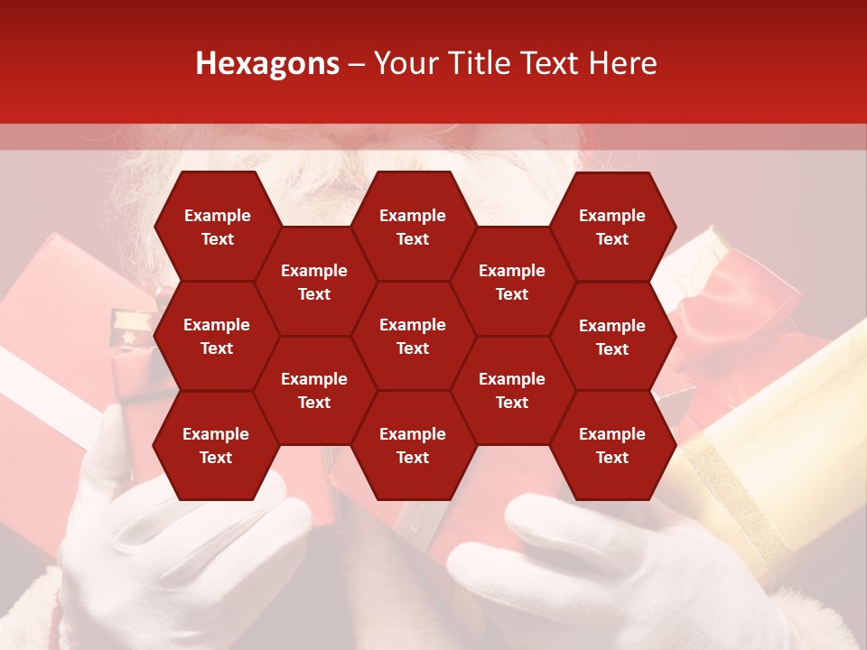 Merry Bow Single PowerPoint Template