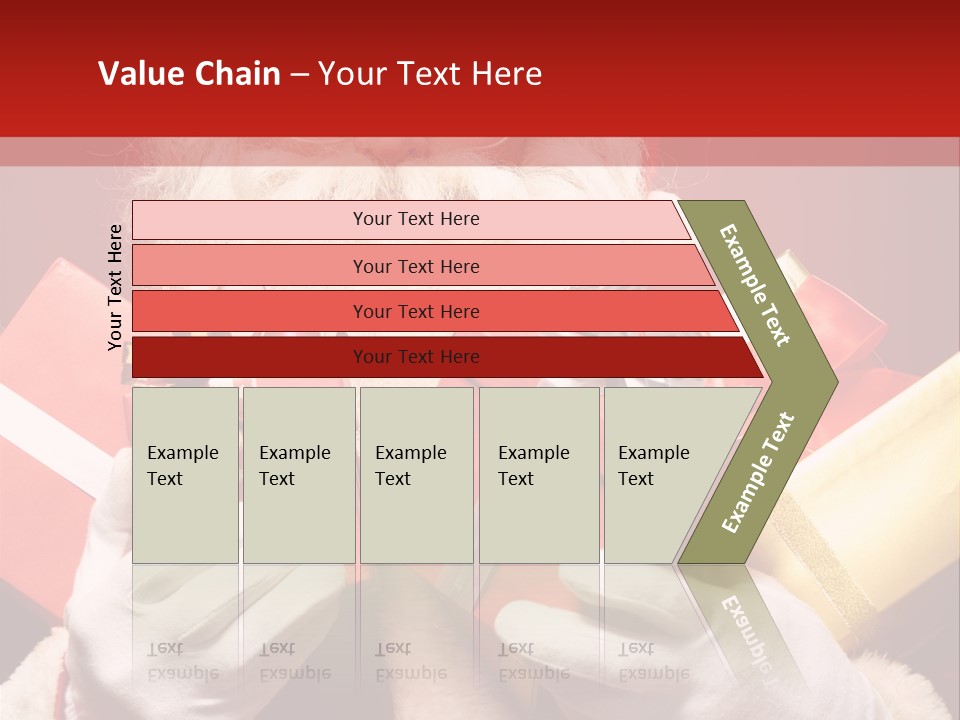 Merry Bow Single PowerPoint Template