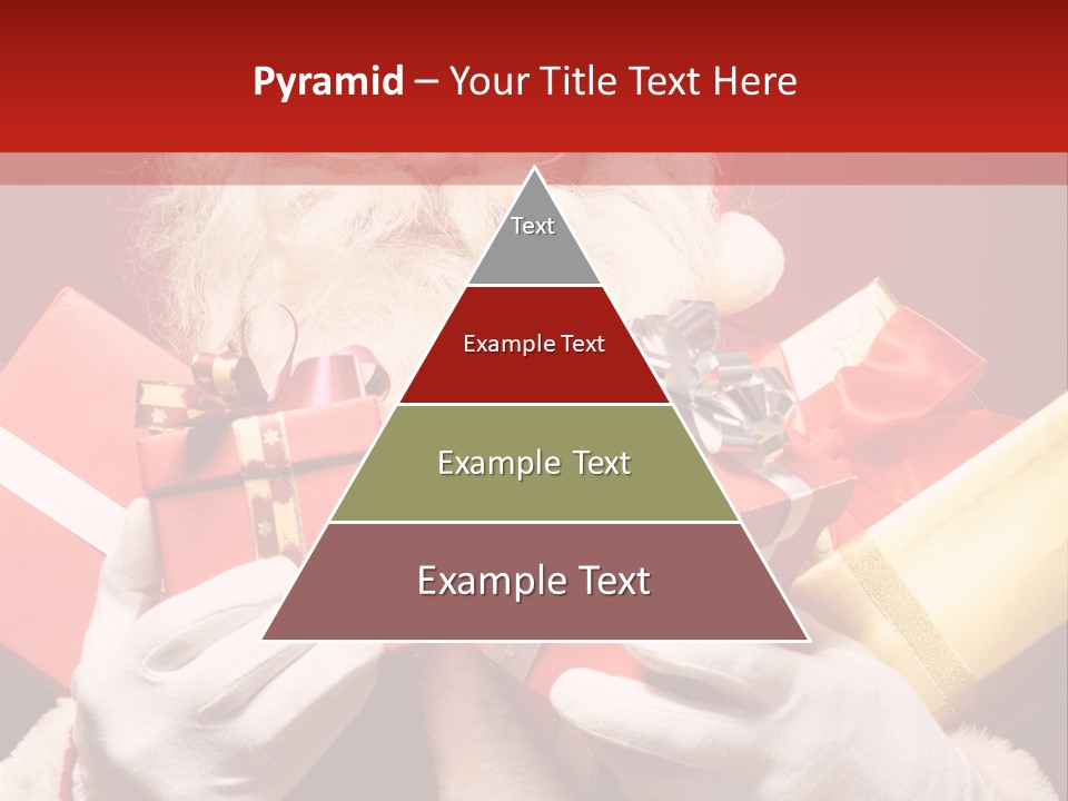 Merry Bow Single PowerPoint Template