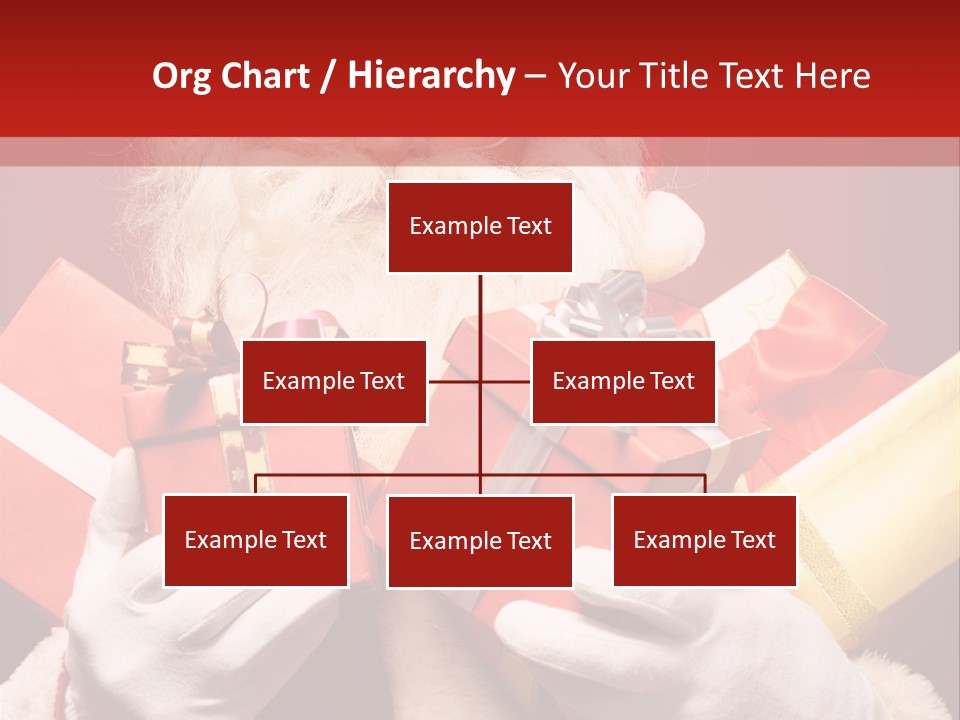 Merry Bow Single PowerPoint Template