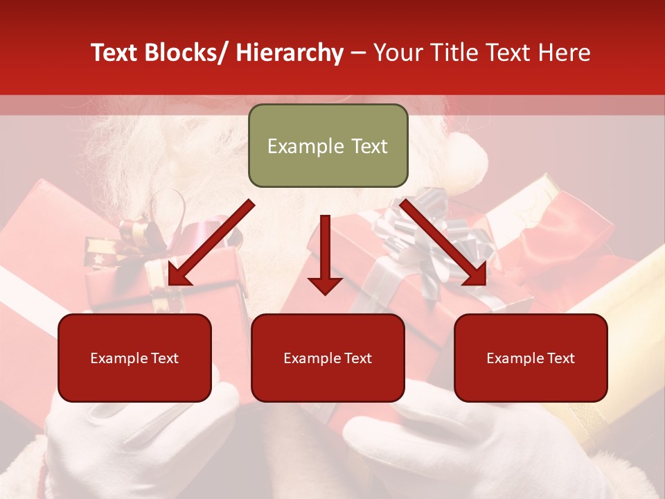 Merry Bow Single PowerPoint Template