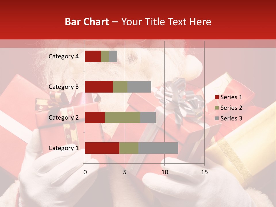 Merry Bow Single PowerPoint Template