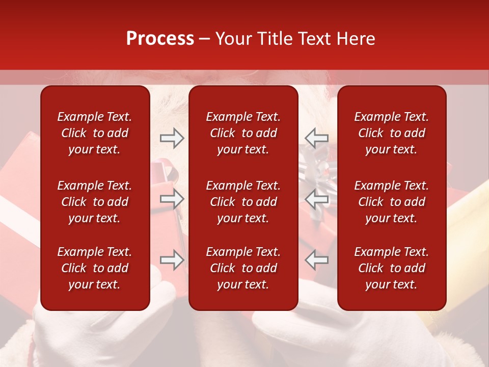 Merry Bow Single PowerPoint Template