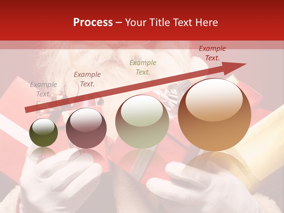 Merry Bow Single PowerPoint Template