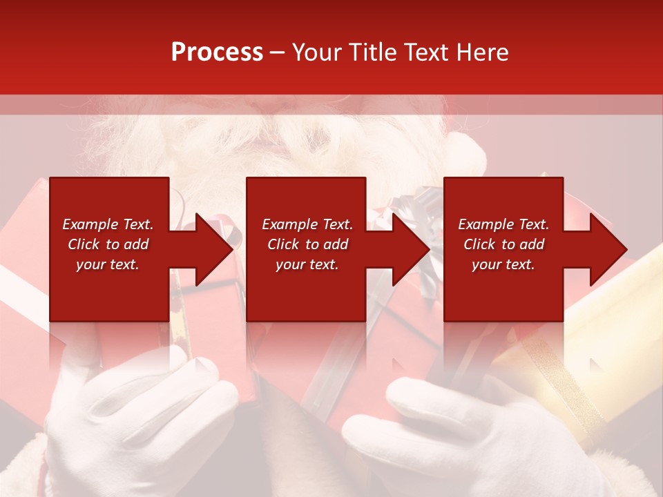 Merry Bow Single PowerPoint Template