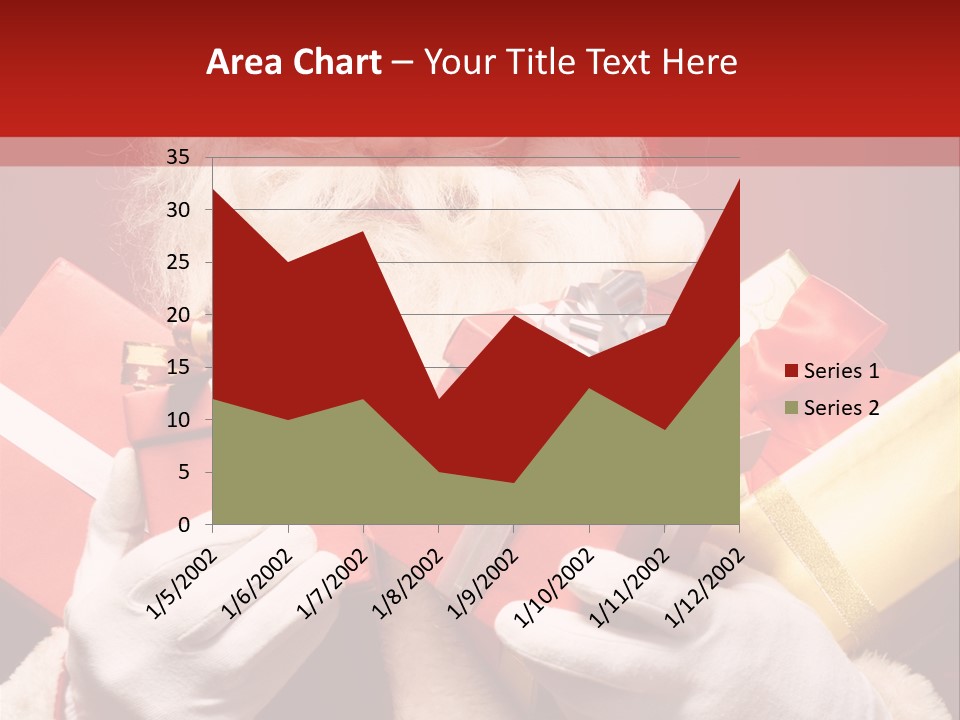 Merry Bow Single PowerPoint Template