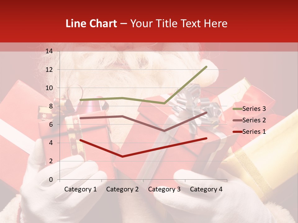 Merry Bow Single PowerPoint Template