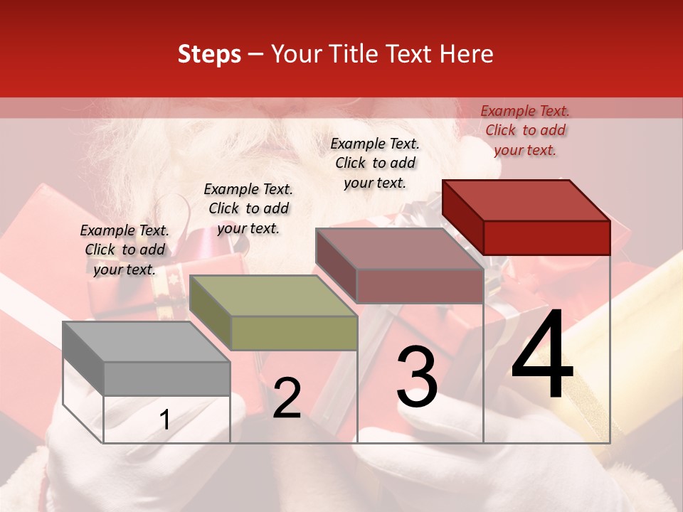 Merry Bow Single PowerPoint Template