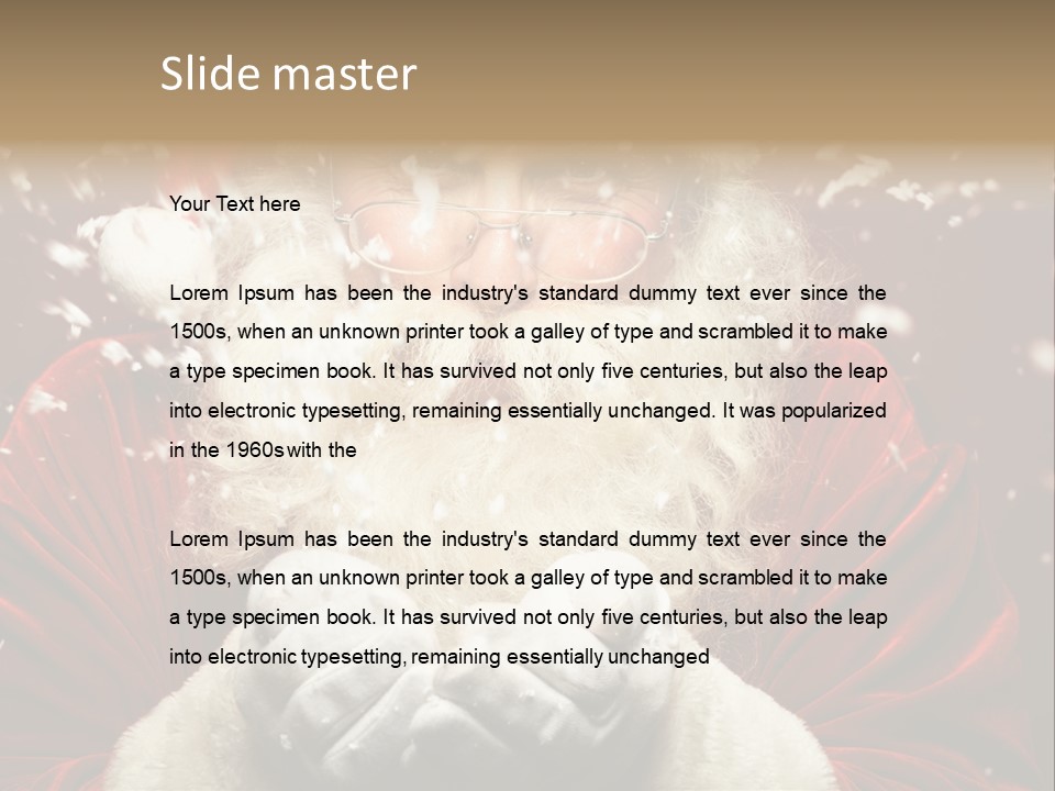 Human Person Lifestyle PowerPoint Template