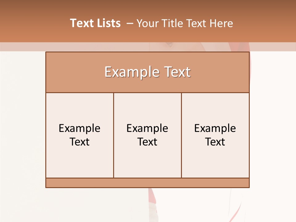 A Baby In A Santa Hat Peeking Out From Behind A Wall PowerPoint Template