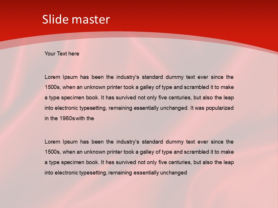 Softness Satin Luxurious PowerPoint Template