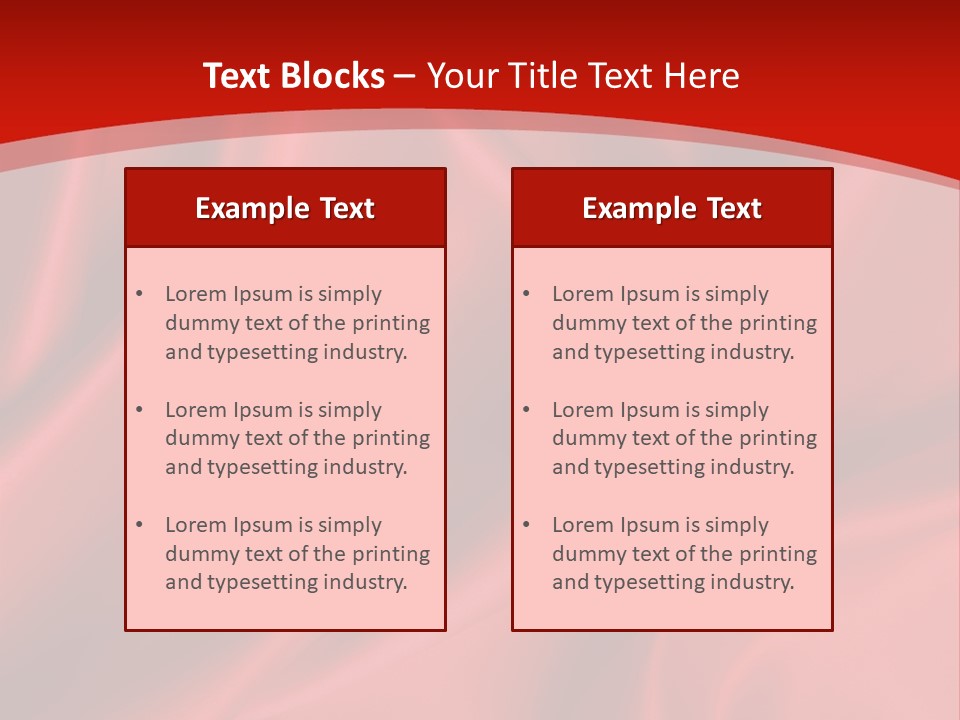 Softness Satin Luxurious PowerPoint Template