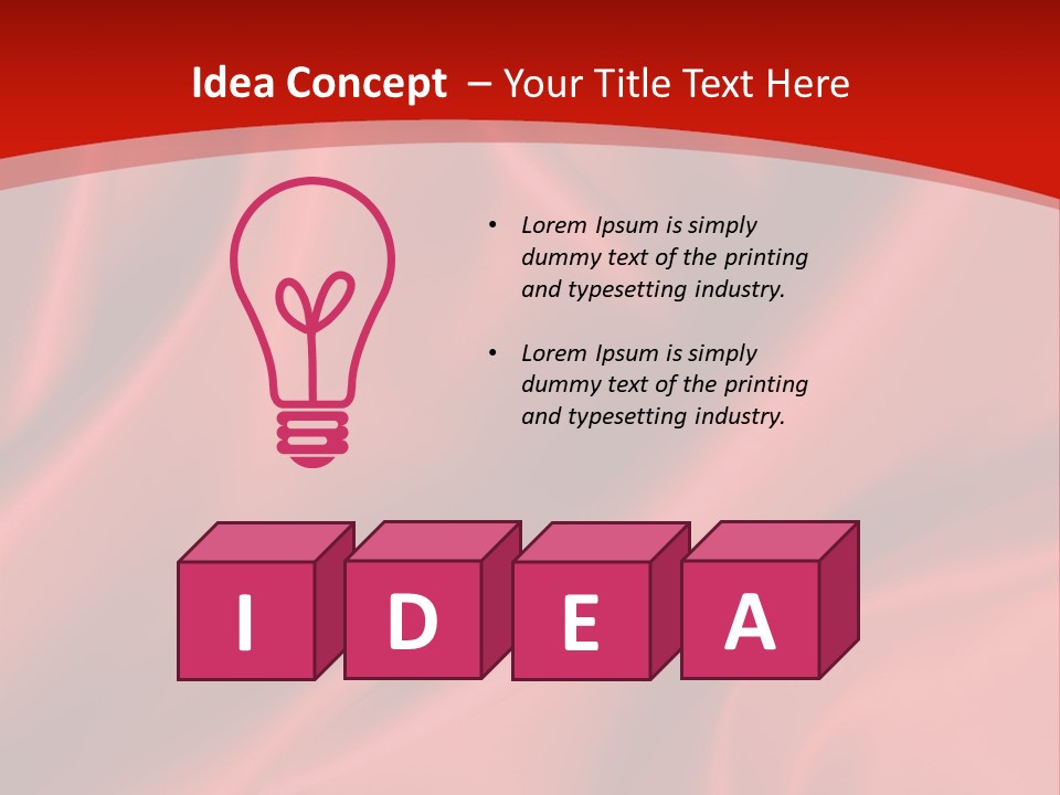 Softness Satin Luxurious PowerPoint Template