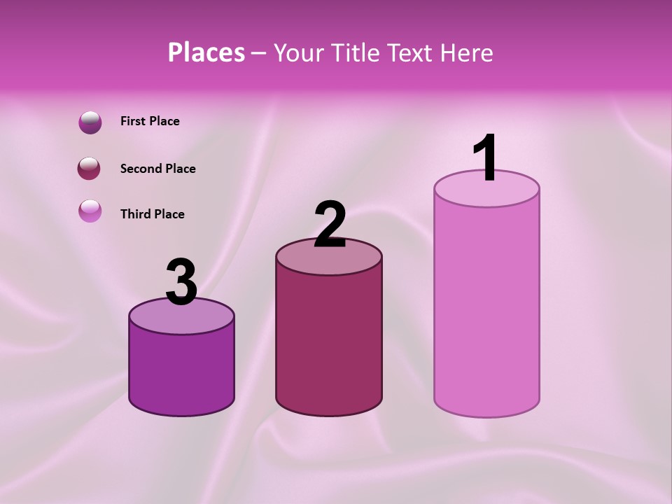 Folded Background Romantic PowerPoint Template