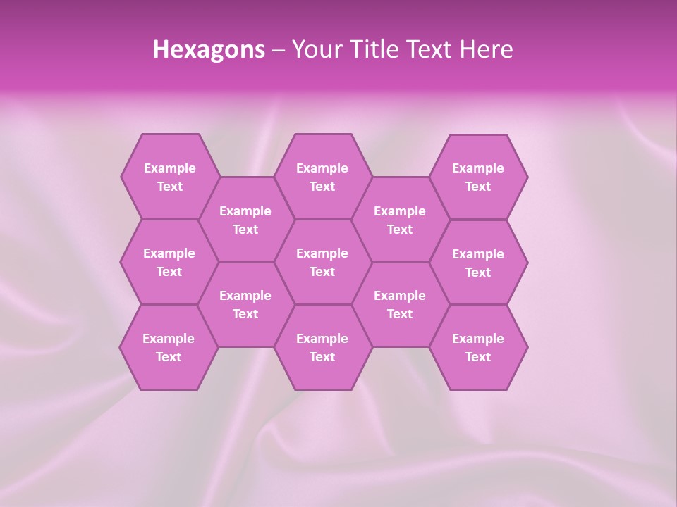 Folded Background Romantic PowerPoint Template